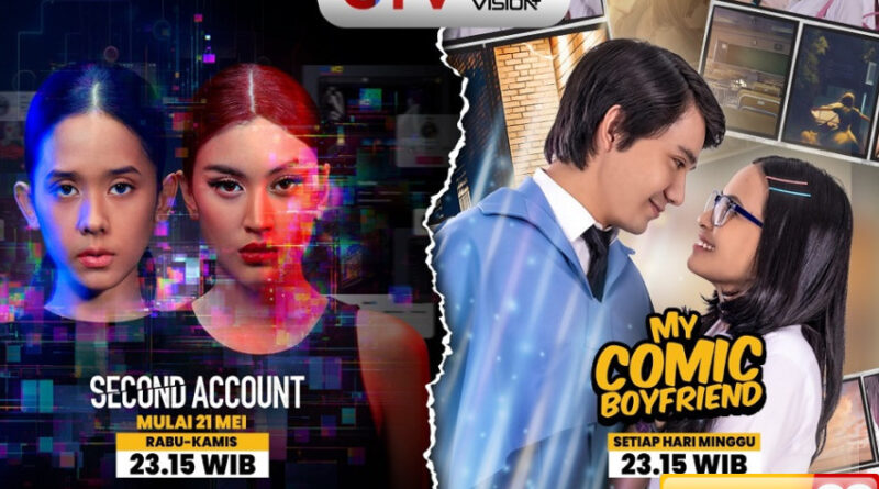 makin seru episode 6 second account dan my comic boyfriend siap temani weekendmu