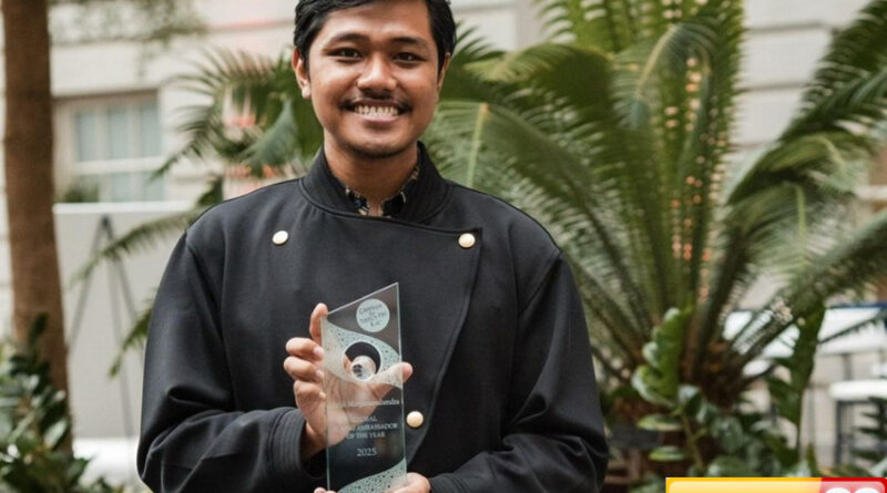 manik marganamahendra raih penghargaan global young ambassador of the year 2025