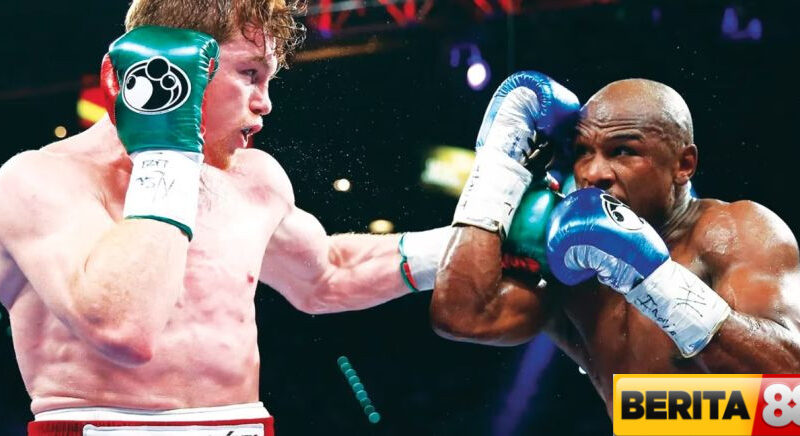 mayweather jr cibir kekuatan pukulan canelo jelang duel lawan terence crawford