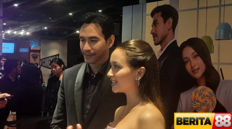 megan domani nyaman akting bareng darius sinathrya di series sugar daddy