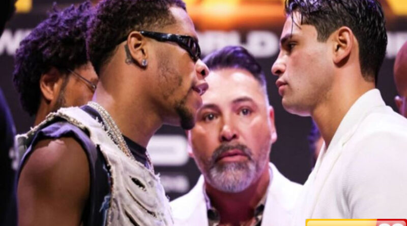 oscar de la hoya tolak ryan garcia rematch devin haney dia pelari