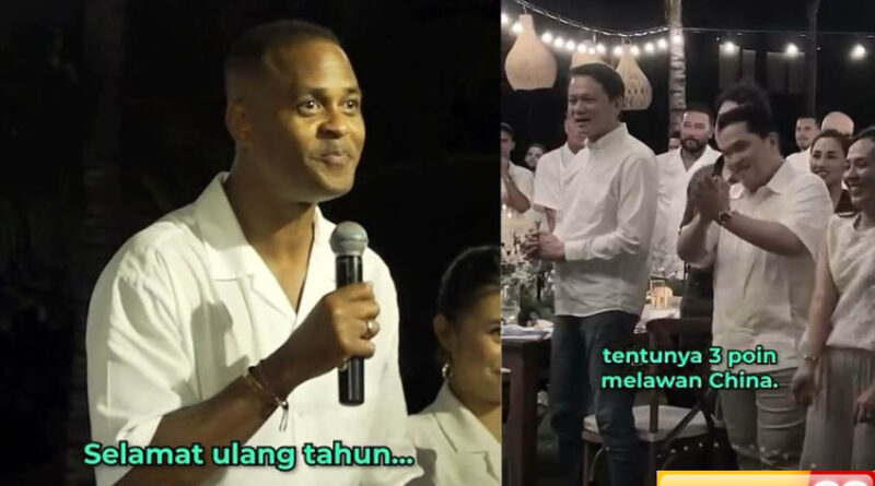 patrick kluivert janjikan kado 3 poin dari timnas indonesia untuk erick thohir