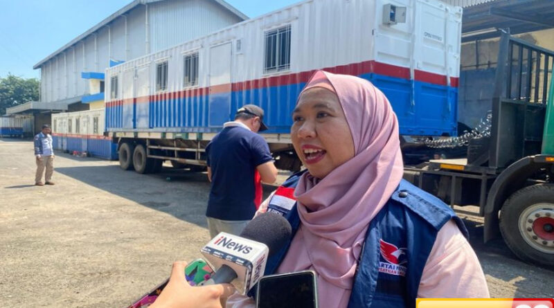 peduli perempuan dan anak partai perindo kirim kontainer kesehatan ke berbagai daerah
