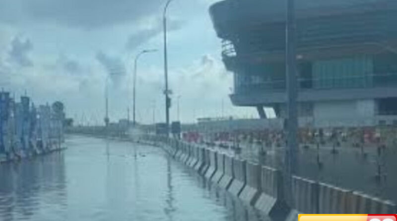 pelabuhan bakauheni terendam banjir usai hujan deras lho kok bisa