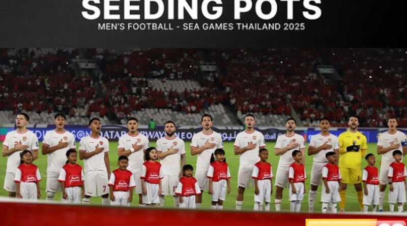 pembagian pot unggulan cabor sepak bola sea games 2025 timnas indonesia terhindar lawan berat