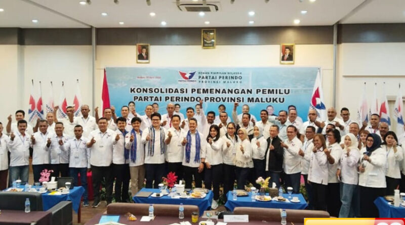 perkuat konsolidasi partai perindo maluku jadi titik strategis menangkan pemilu 2029