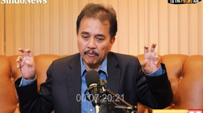 polemik ijazah jokowi roy suryo keluarkan tantangan gantung di monas
