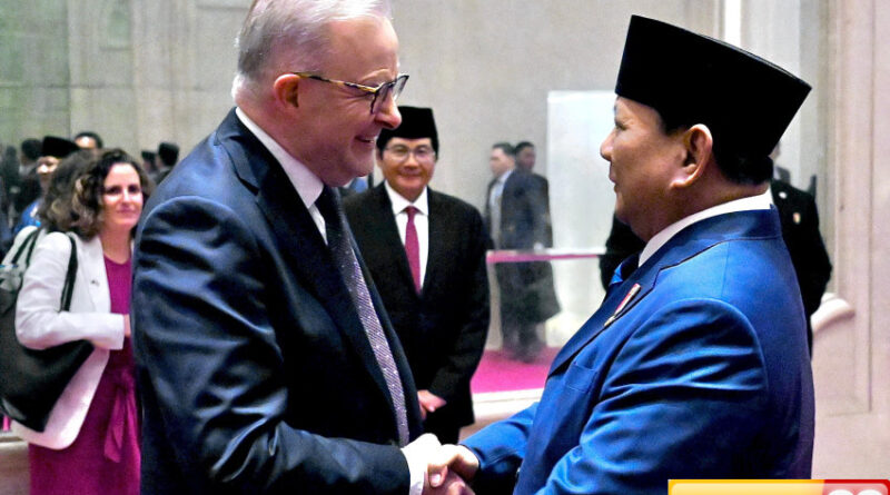prabowo dan pm australia anthony albanese akan gelar pertemuan bilateral
