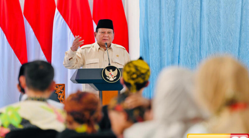 prabowo dukung ruu perampasan aset eks penyidik kpk tak ada lagi hambatan politik