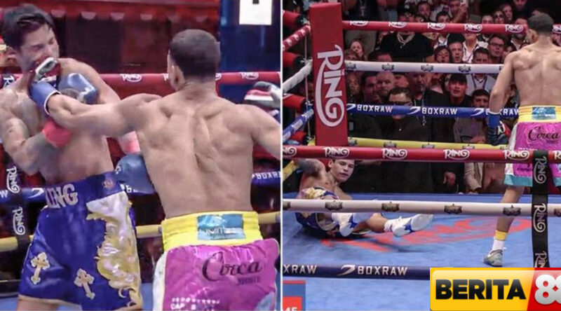rolando romero jatuhkan ryan garcia gagalkan duel ulang devin haney