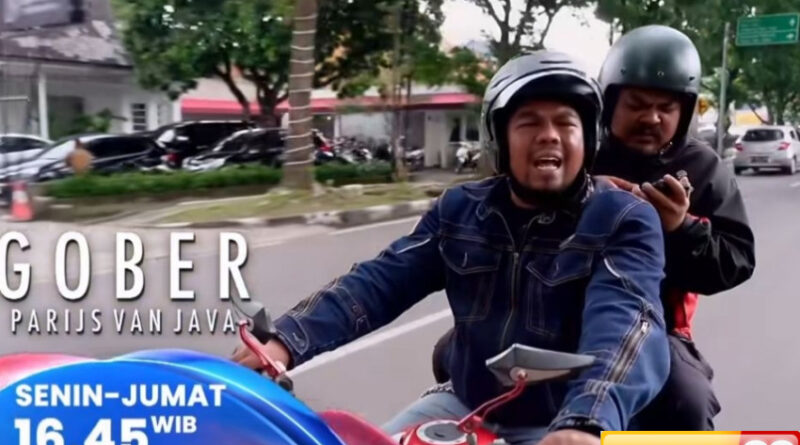 sinopsis sinetron gober parijs van java eps 9 hilangnya motor didu