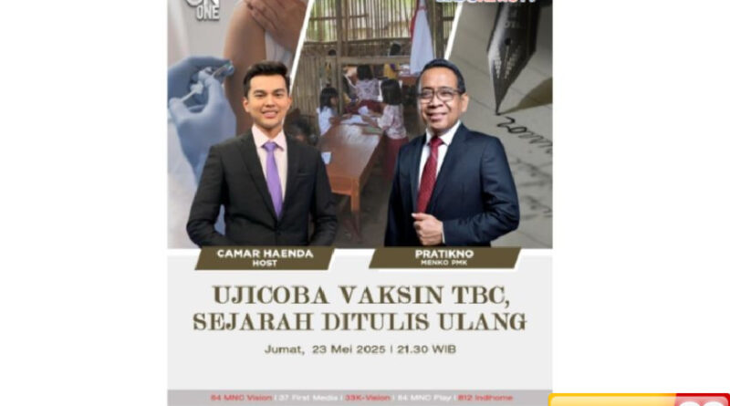 ujicoba vaksin tbc sejarah ditulis ulang
