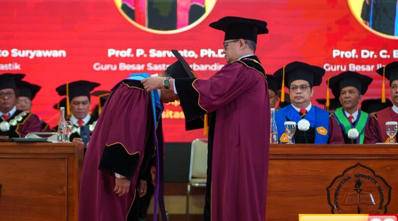 universitas sanata dharma kukuhkan 3 guru besar baru
