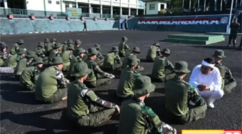 wacana barak militer jadi program nasional sosiolog mencerminkan krisis sistem pendidikan