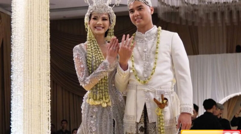 5 potret akad nikah al ghazali dan alyssa daguise dengan adat sunda