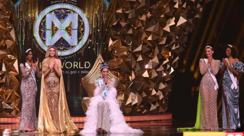 5 potret kilau mahkota penobatan opal suchata chuangsri sebagai miss world 2025