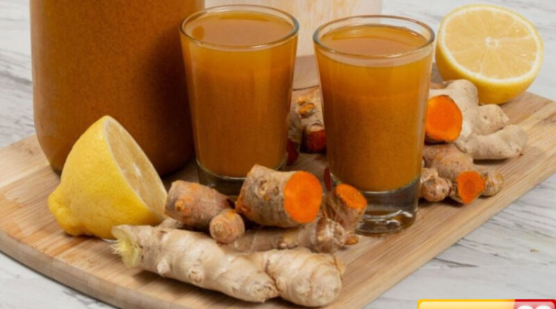 7 manfaat dahsyat minum air lemon jahe dan kunyit di pagi hari