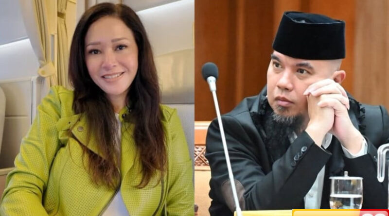 ahmad dhani sesalkan ketidakhadiran maia estianty di ngunduh mantu al ghazali