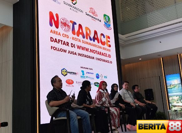 ajang lari notarace 2025 lomba maraton komunitas siap digelar di bekasi