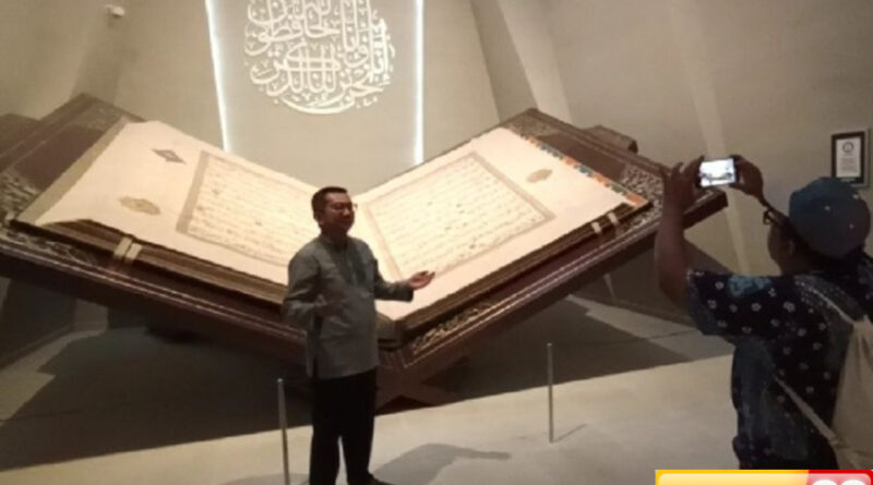 alquran terbesar di dunia kini ada di bawah gua hira