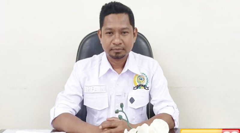 anggota legislatif partai perindo mohamad irfain dorong peningkatan pad parigi moutong