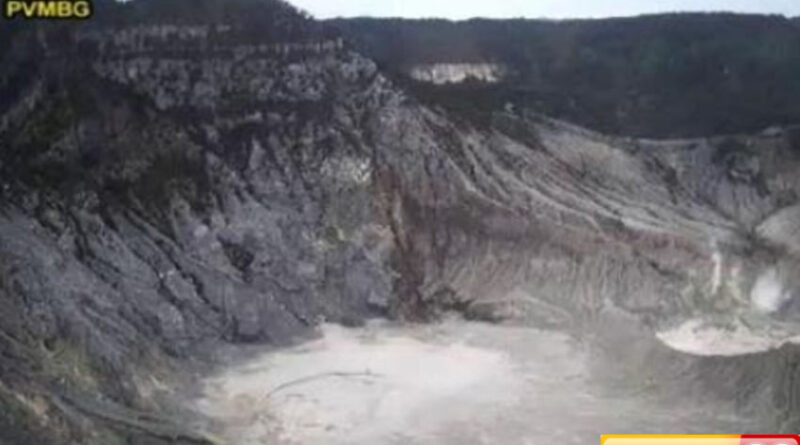 badan geologi waspadai erupsi gunung tangkuban parahu tanpa gejala
