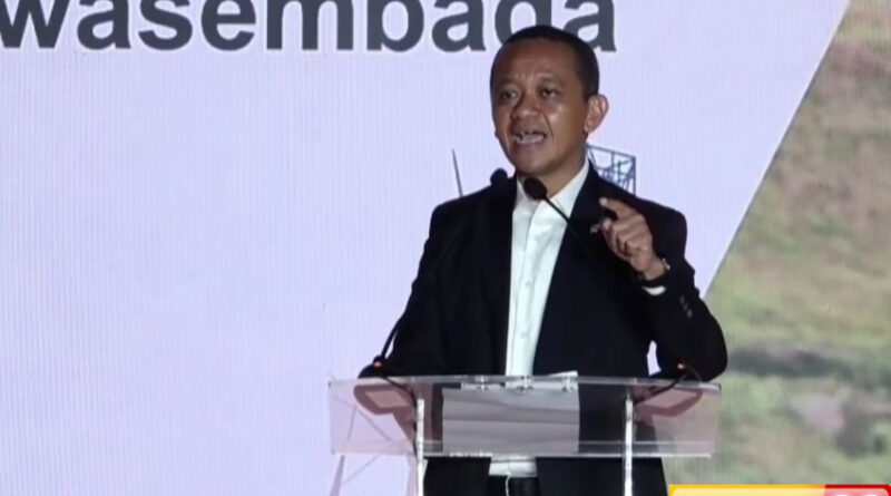 bahlil ajak anak muda ambil jurusan energi ada 3764 jenis lapangan kerja