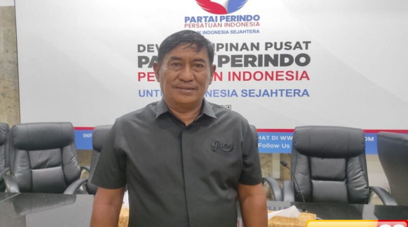 besarkan partai perindo kota palu legislator marselinus siapkan program pemberdayaan untuk kader