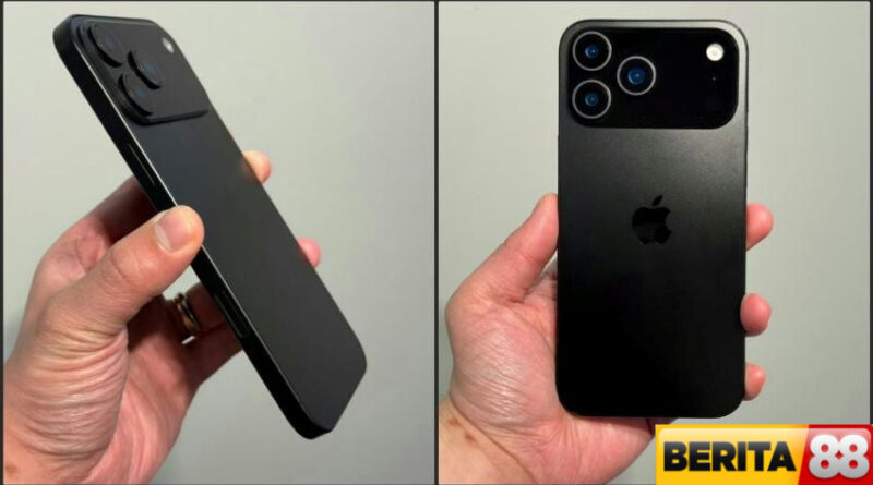 bocoran desain iphone 17 pro dari camera bump menjadi camera bar suka atau tidak