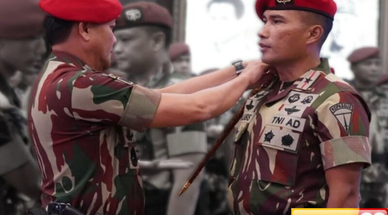 brigjen tni ferdial lubis resmi jabat wadanjen kopassus