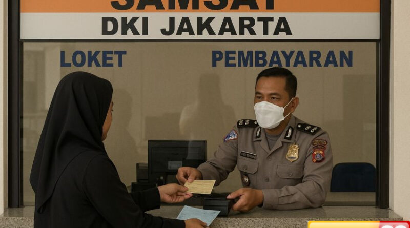 cara praktis urus pajak kendaraan di samsat dki jakarta berikut alur lengkapnya
