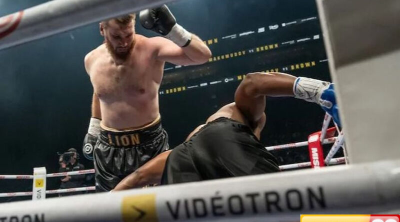 comeback arslanbek makhmudov hancurkan ricardo brown tko ronde 1