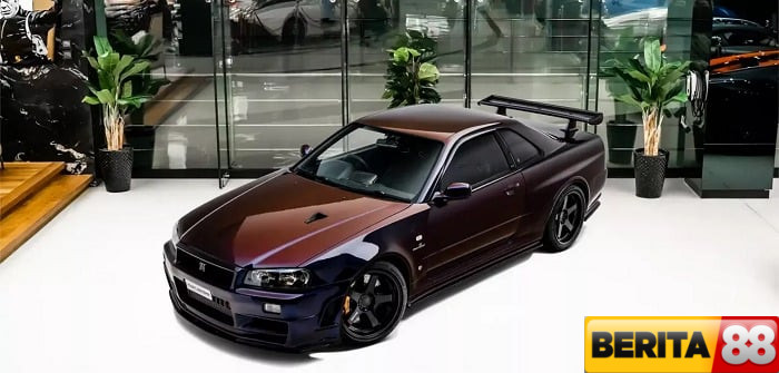 dibuat hanya 19 unit nissan skyline r34 gt r diperkenalkan