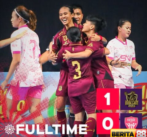 futsal profesional putri kuda laut nusantara angels susah payah kandaskan fafage femeni