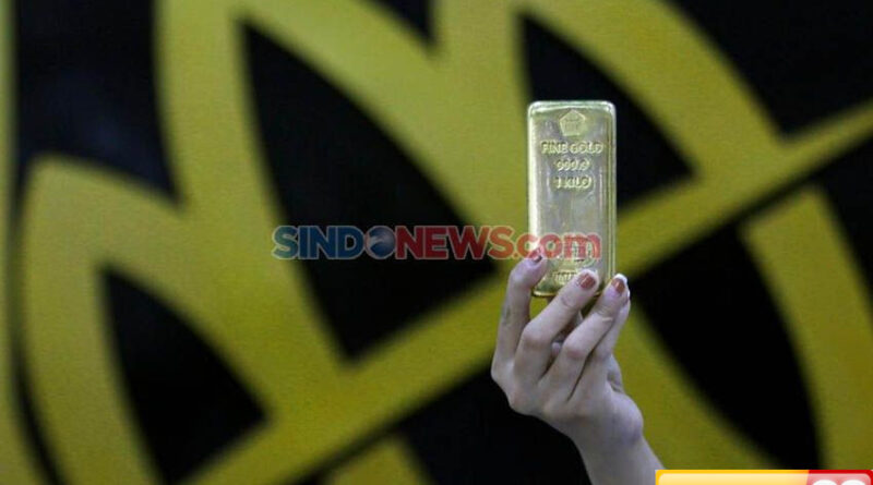 harga emas antam meredup meski konflik iran israel memanas