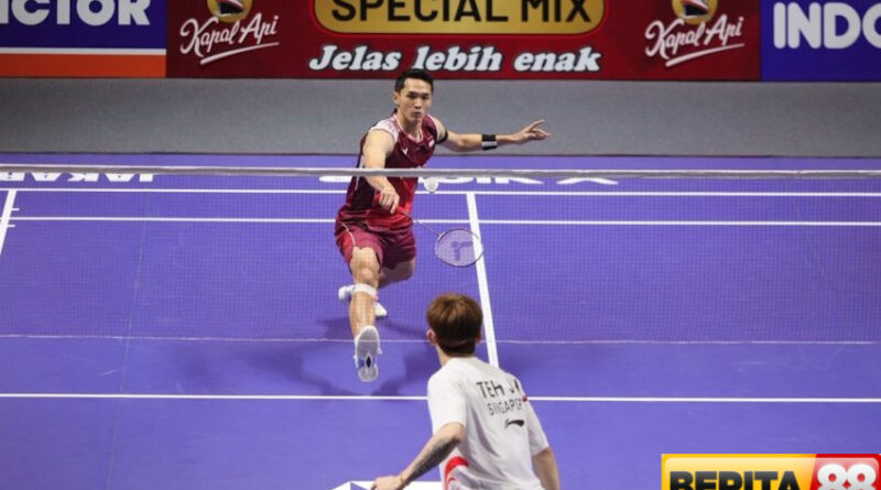 hasil indonesia open 2025 termasuk jonatan christie 3 wakil merah putih tembus 16 besar