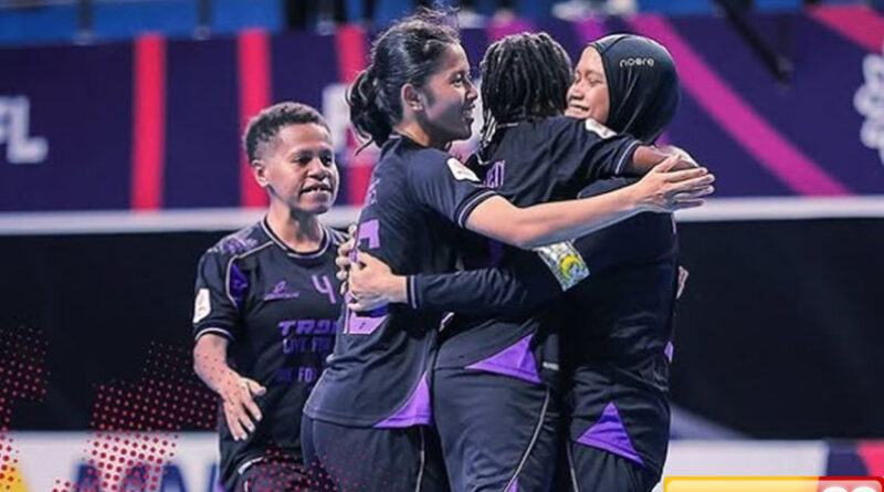 hasil liga futsal profesional putri 2025 kuda laut nusantara angels hantam alive fc 4 1