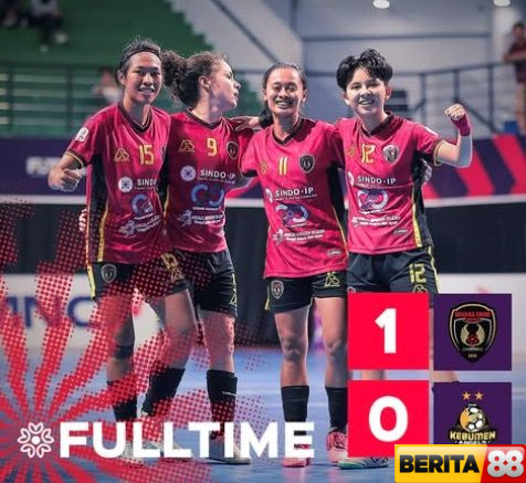 hasil wpfl 2025 muara enim united tumbangkan kebumen angels 1 0