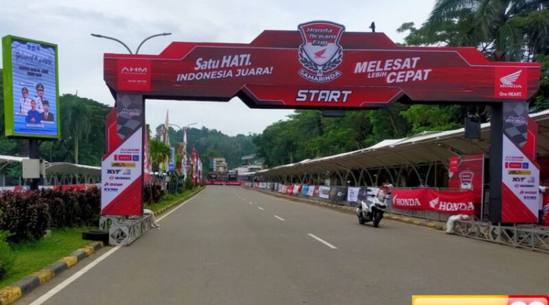 hdc samarinda 2025 gelora kadrie oening sirkuit pertarungan sengit 159 pembalap
