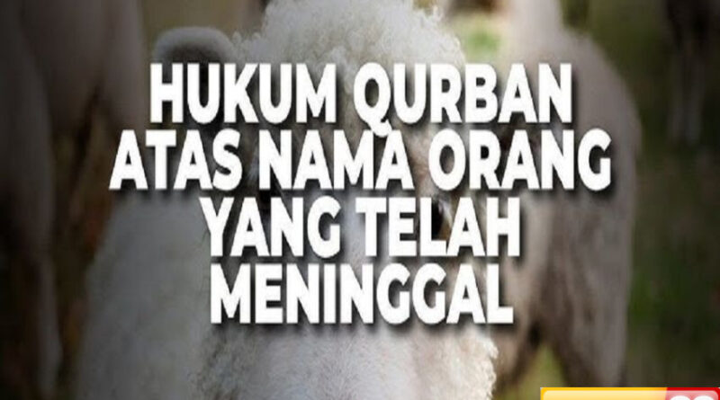 hukum berkurban untuk orang yang sudah meninggal simak ya