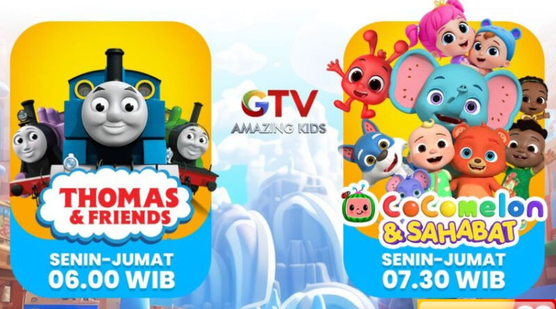 ini teman sarapan yang seru ada thomas jj cody dan lainnya yang bikin pagimu happy di gtv amazing kids
