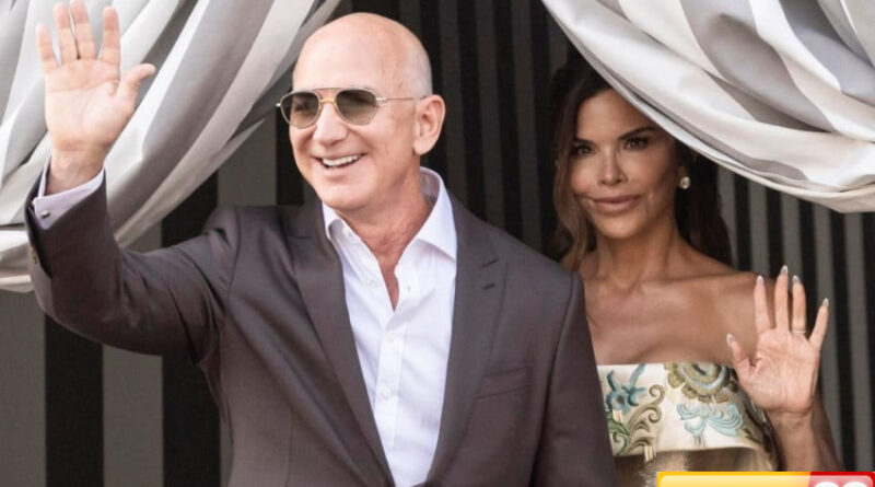 jeff bezos resmi menikah hadiahi lauren sanchez kalung rp82 miliar