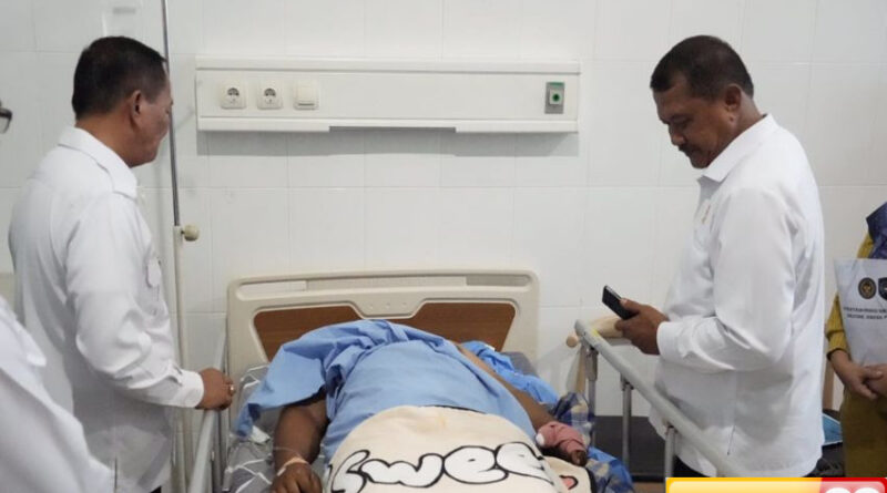 kunjungi 3 petugas lapas nabire dirjenpas alhamdulillah kondisi makin membaik