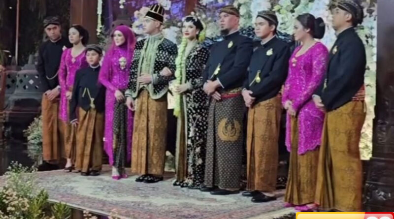 maia estianty absen ngunduh mantu ahmad dhani dampingi al ghazali di pelaminan bersama mulan jameela