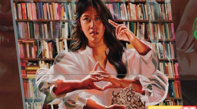 makna pencerahan dalam karya zeta ranniry lukisan emosional di atas keramik glasir