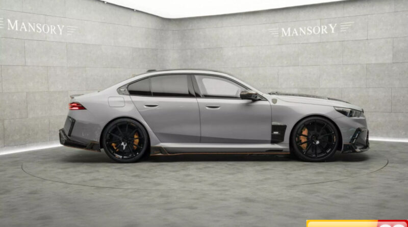 mansory luncurkan bmw m5 hybrid berpenampilan sangar dengan tenaga 838hp