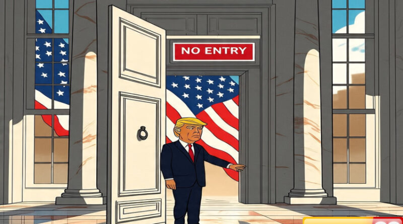 mulai hari ini warga dari 12 negara dilarang masuk amerika serikat