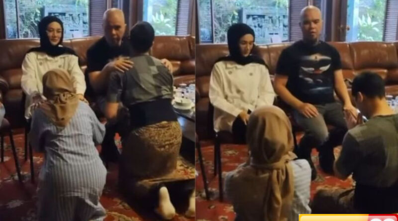 mulan jameela temani ahmad dhani gladi resik sungkeman al ghazali posisi maia estianty dipertanyakan