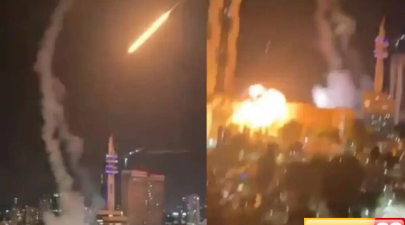 pertama kali ditembakkan iran rudal haj qassem sukses bobol iron dome israel