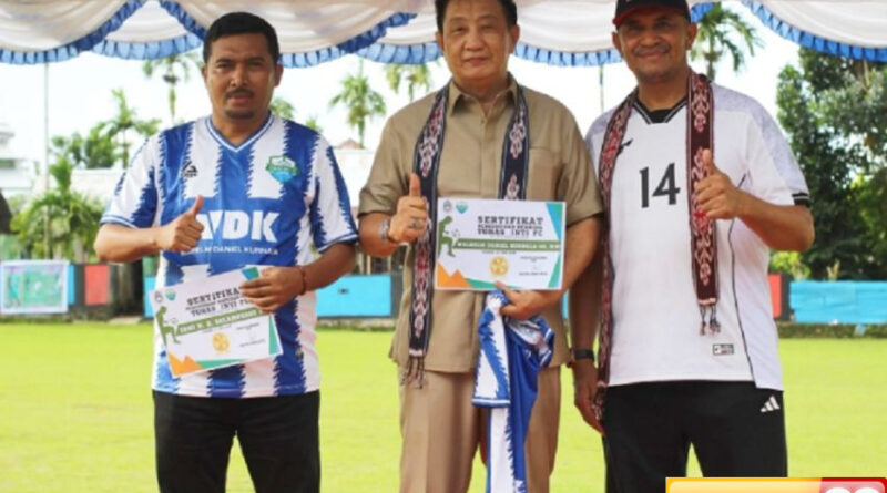 pimpin tunas inti fc liang 2 kader partai perindo bangun masa depan sepak bola maluku